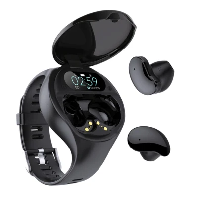 alt=''W01 Smart Watch Wireless Earphones''