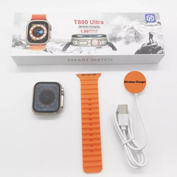 T800 Ultra Smartwatch Series 8 with Wireless Charging3